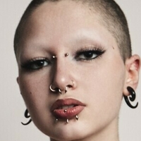 punk.doberman Naakt